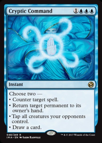 Mtg cryptic command - command, foil