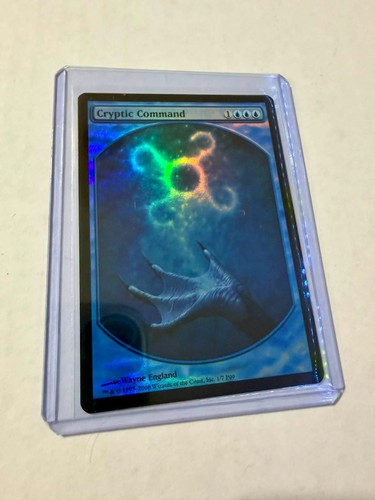 Cryptic command foil mtg - cryptic,