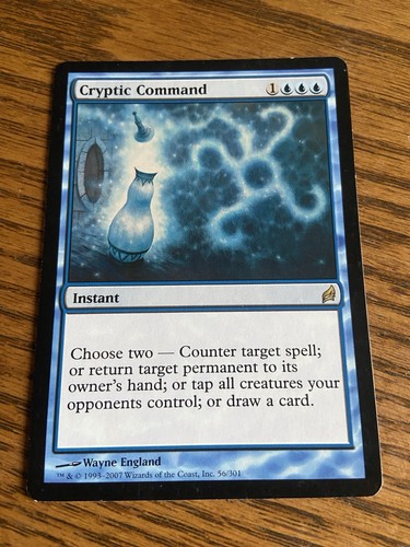 Mtg cryptic command lorwyn - command,