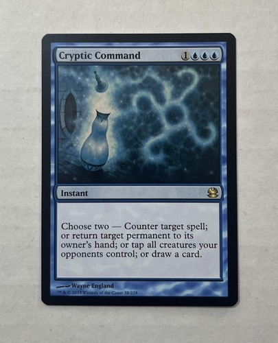 Cryptic command m - -, single
