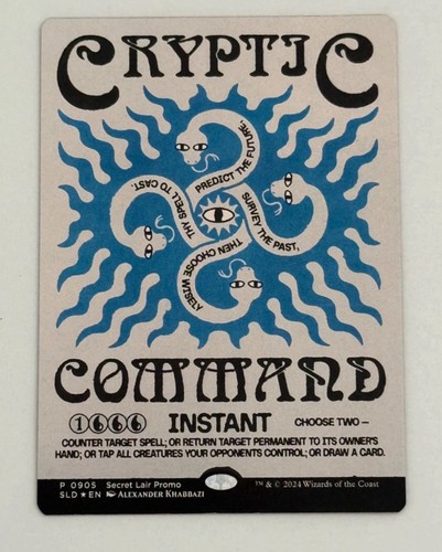 Mtg secret lair cryptic - mtg,