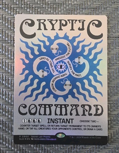 Cryptic command - cryptic, (rainbow