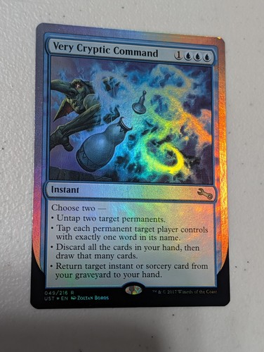 Very cryptic command - very,
