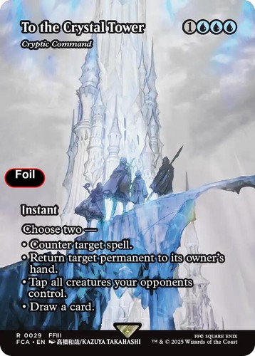 Foil the crystal tower - crystal,