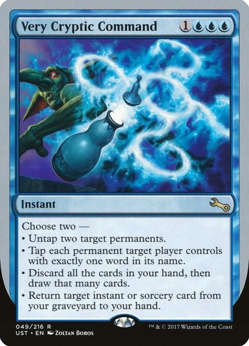 Very cryptic command - very, (b)