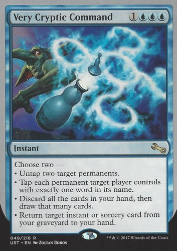 Very cryptic command untap - (b),