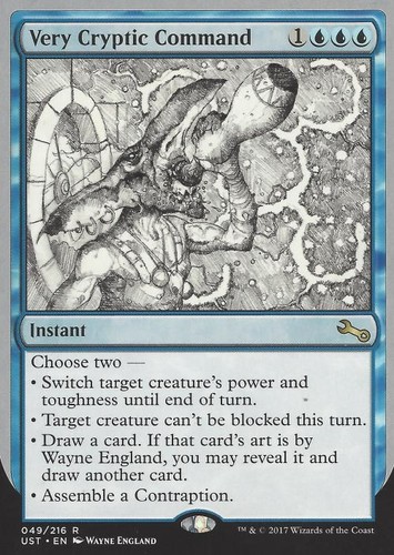 Very cryptic command - command, (a)