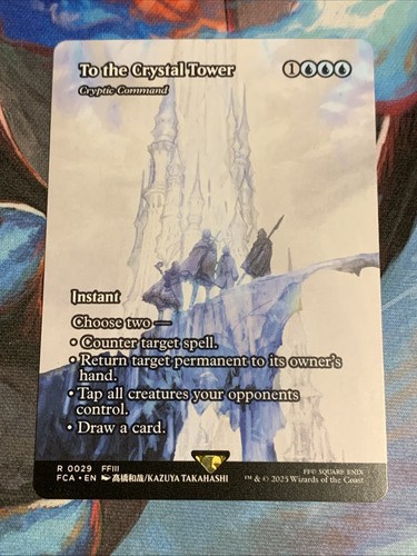 The crystal tower cryptic - to, tower/cryptic