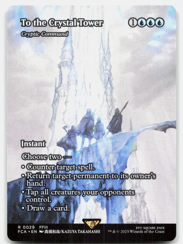The crystal tower cryptic - tower,