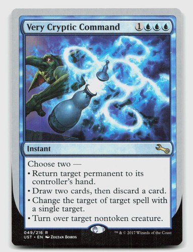 Very cryptic command r - very,